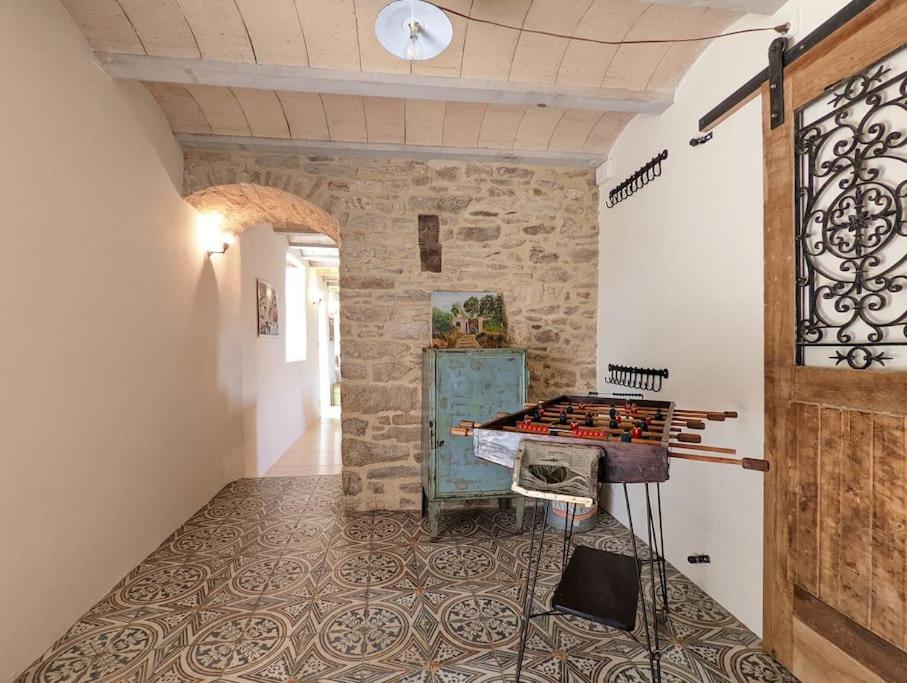 Maison Typique Bretonne Avec Toit De Chaume Camors 外观 照片